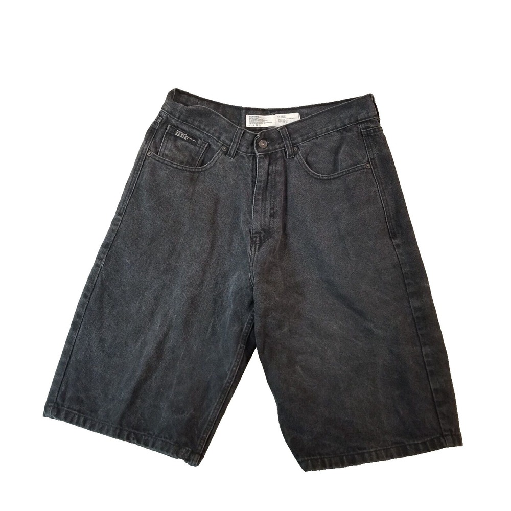 Rocawear shorts 34x14 black denim Y2K Street skate Urban